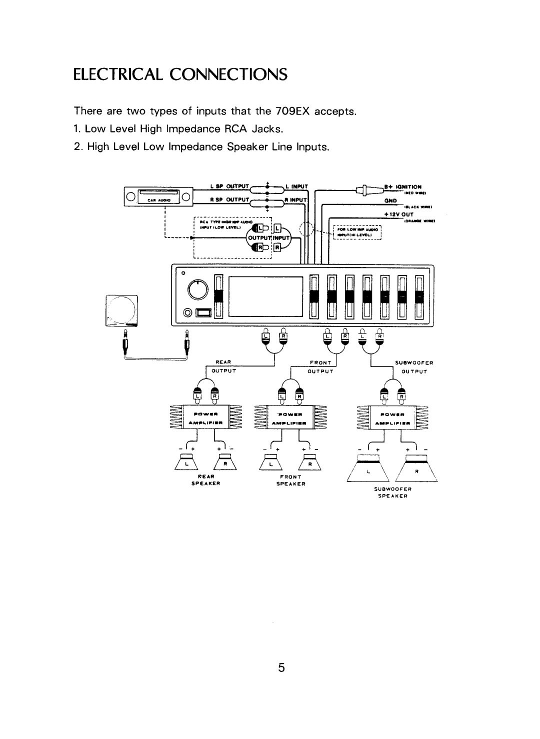 Pyramid Car Audio 709EX manual 