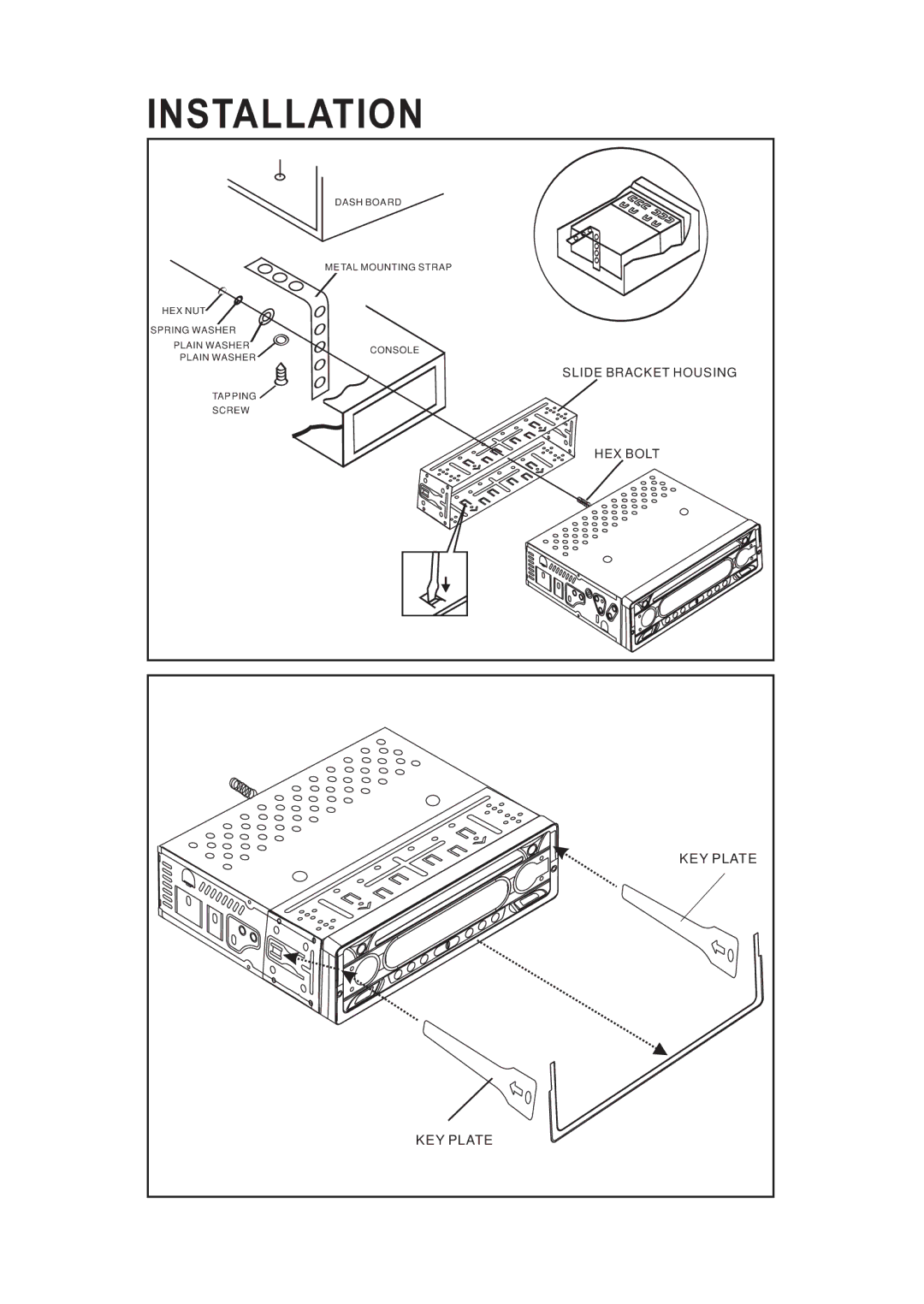 Pyramid Car Audio CDR22KIT instruction manual Installation 