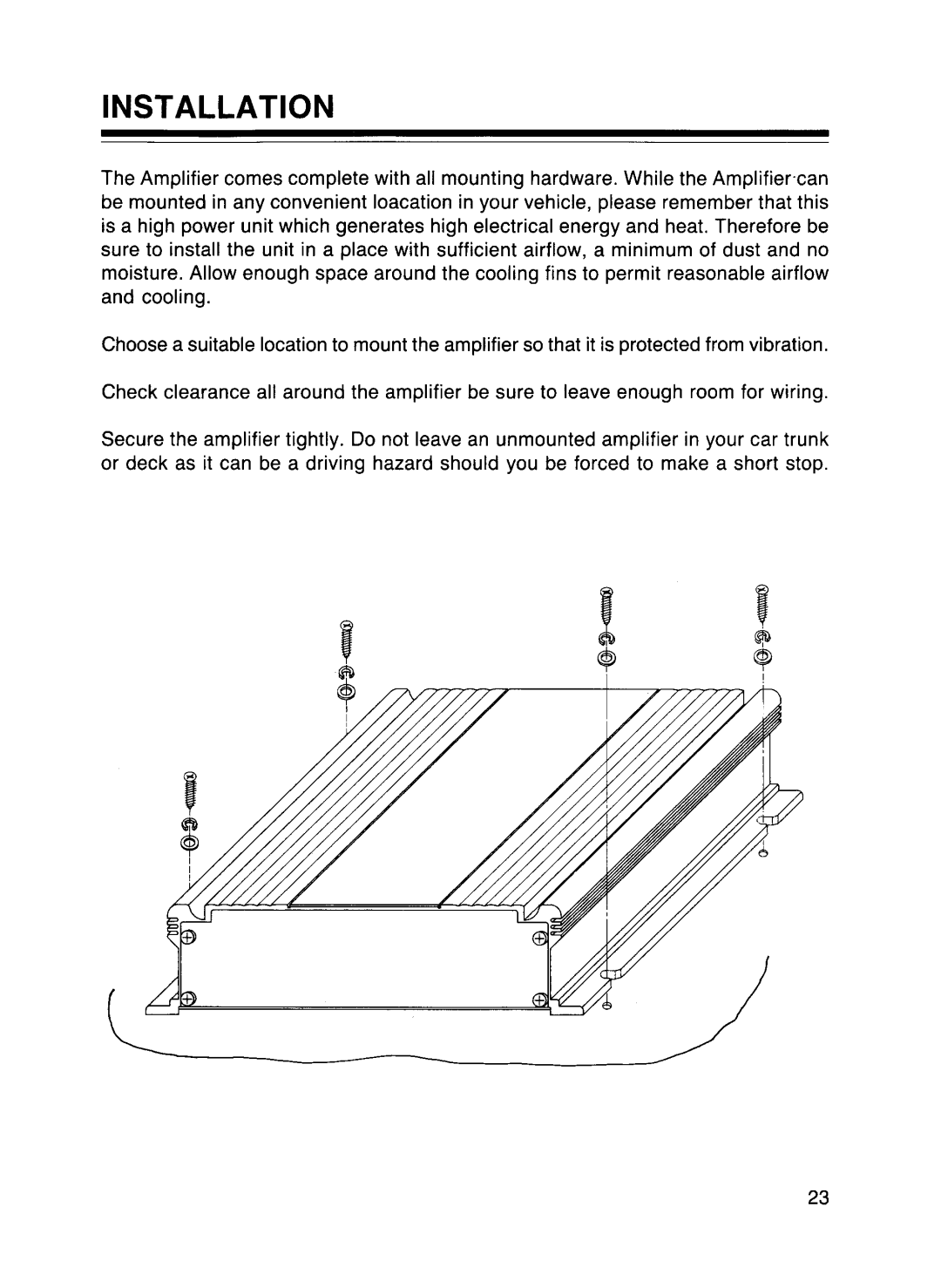 Pyramid Car Audio PB-251, PB-601, PB-101, PB-301 manual 