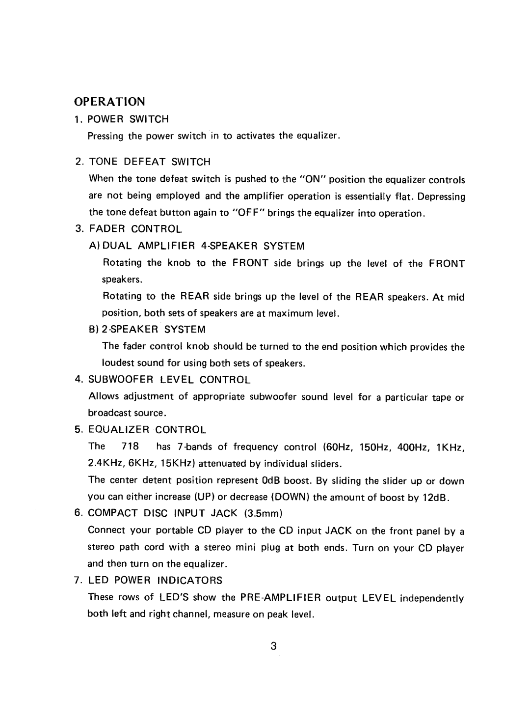 Pyramid Technologies 718EX manual 