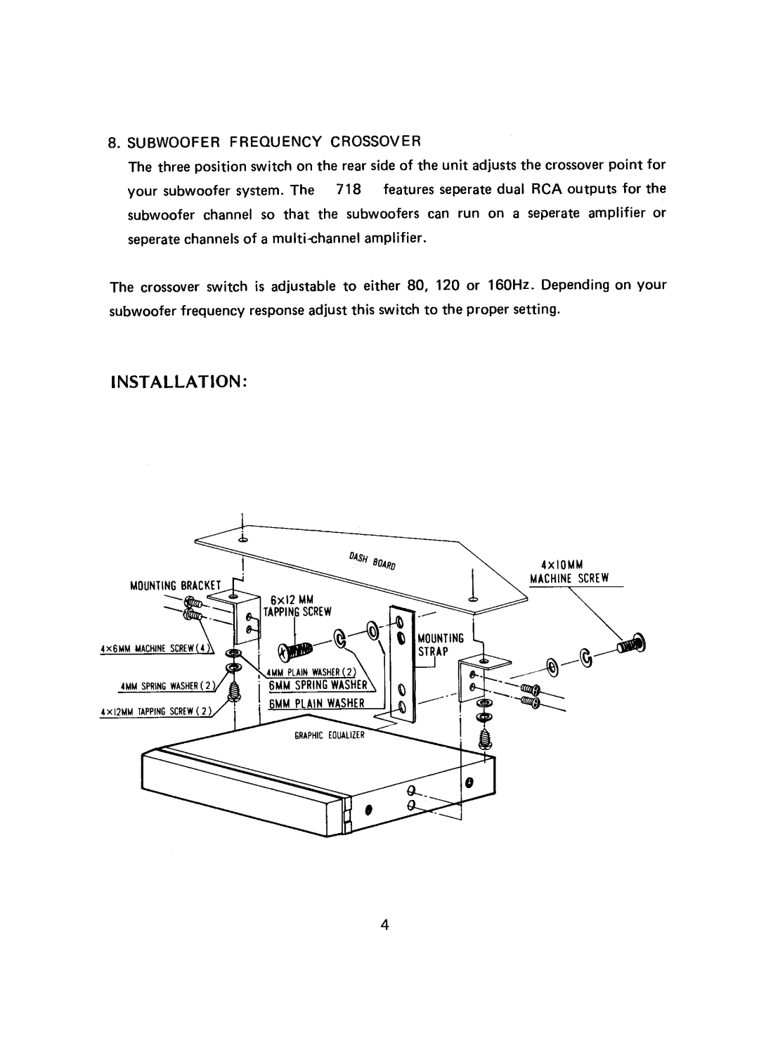 Pyramid Technologies 718EX manual 