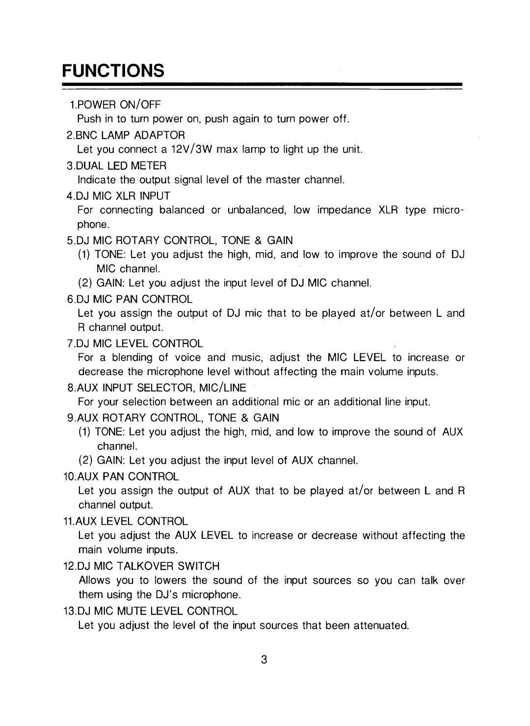 Pyramid Technologies PMR-9600 manual 