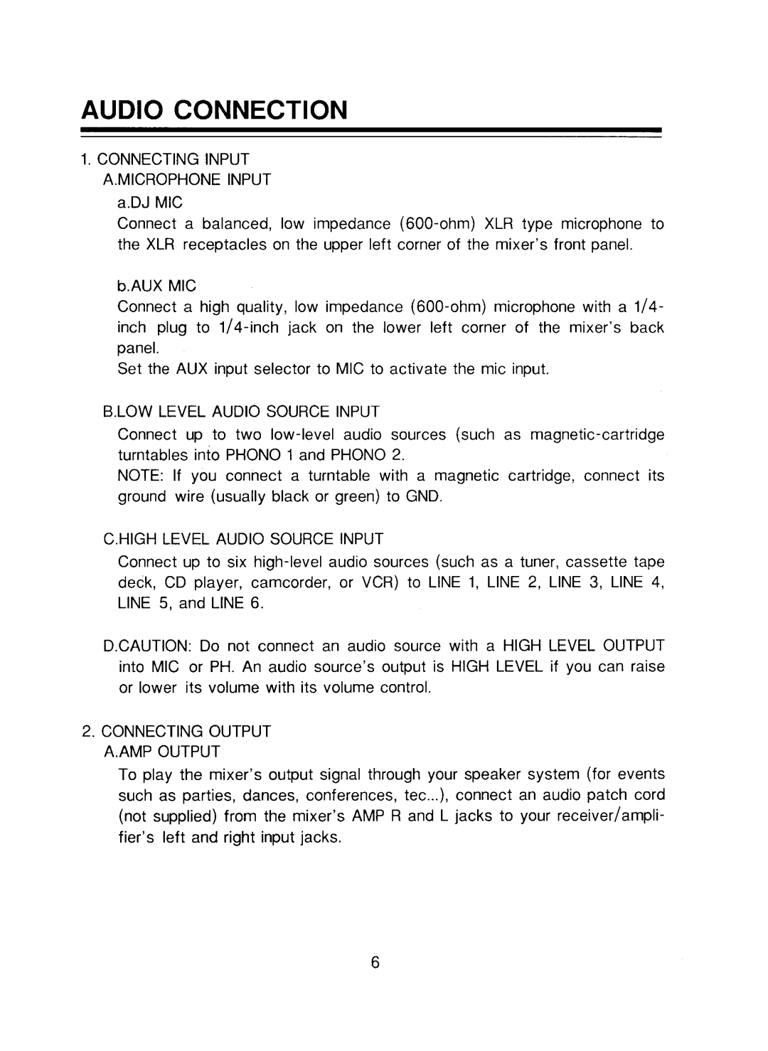 Pyramid Technologies PMR-9600 manual 