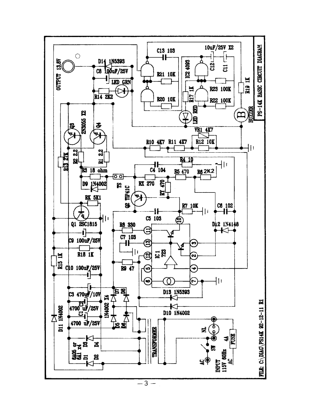 Pyramid Technologies PS-14K manual 