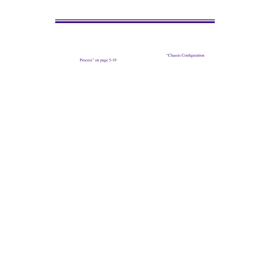 Q-Logic 16HA user manual Chassis Conﬁguration, Chassis Configuration 