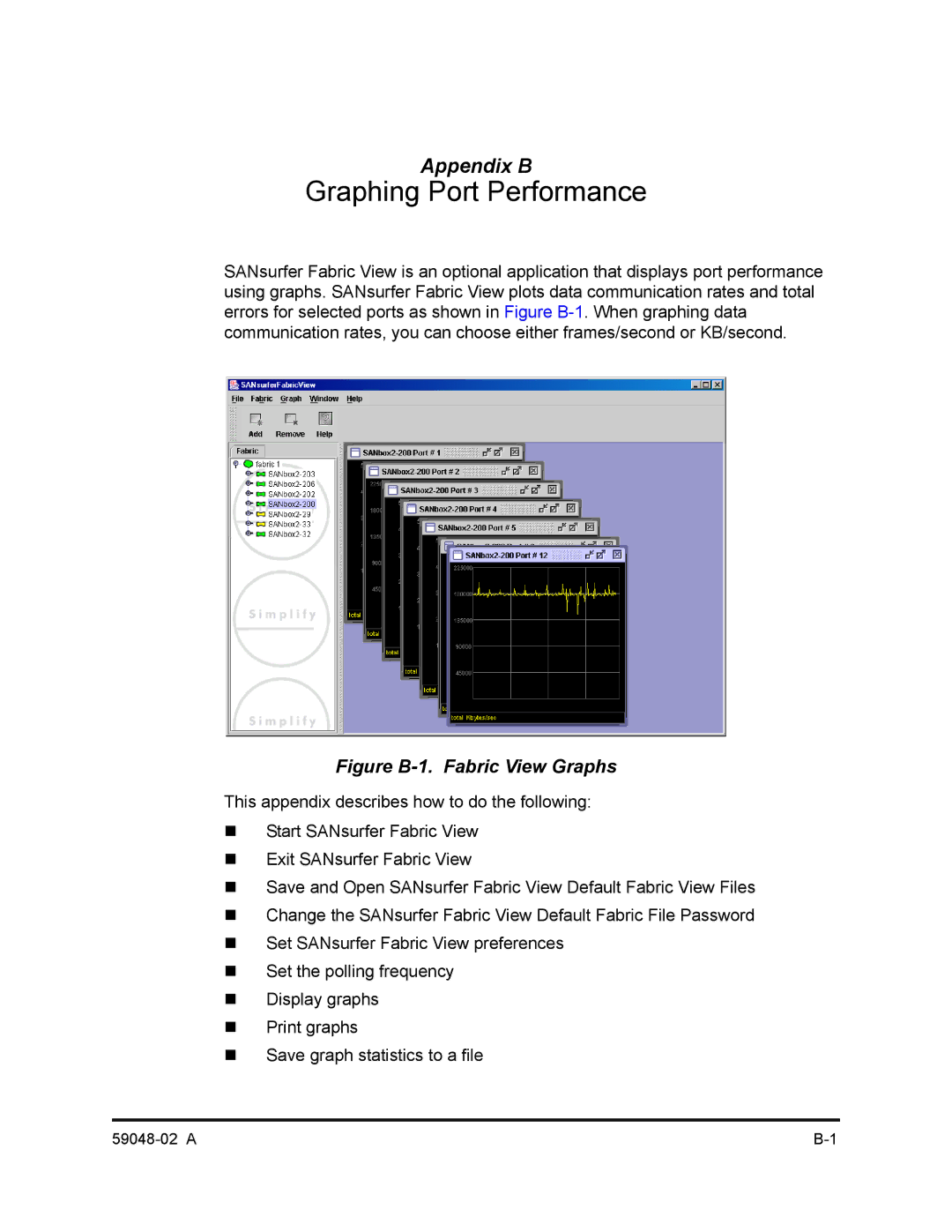 Q-Logic 59048-02 A manual Graphing Port Performance 