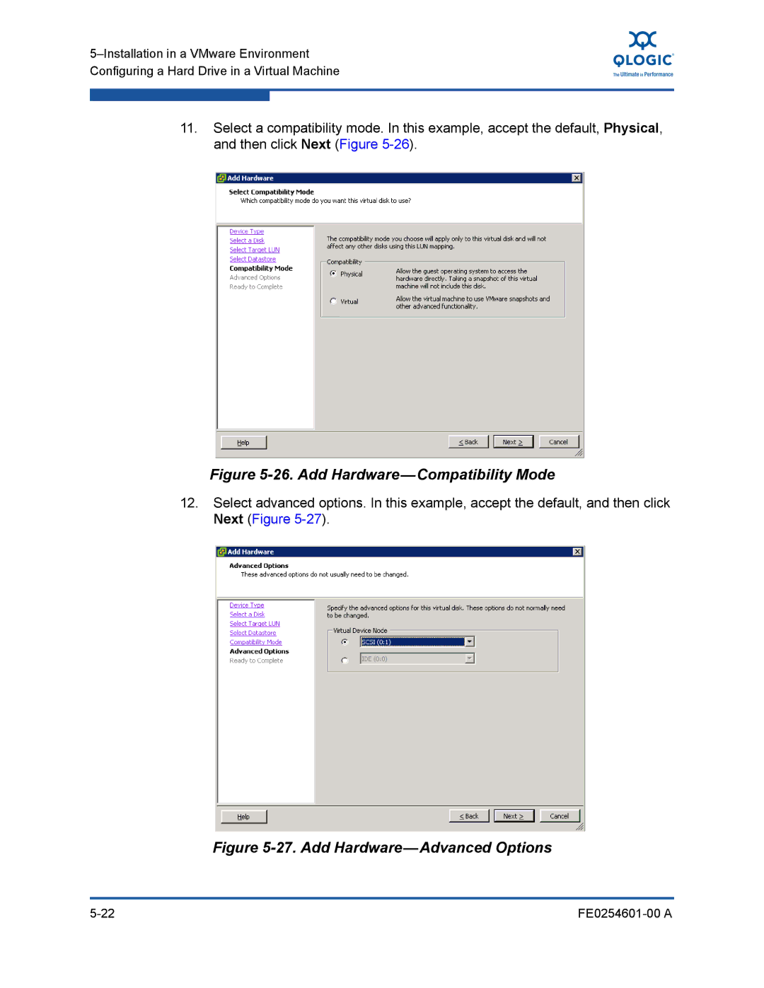 Q-Logic 8100 SERIES manual Add Hardware-Compatibility Mode 