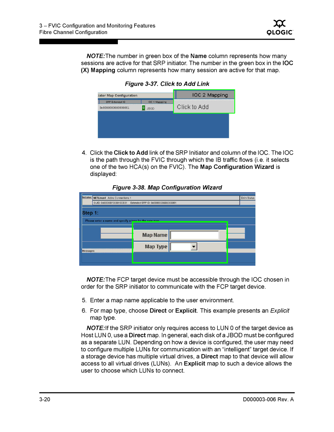 Q-Logic 9000 manual Click to Add Link 