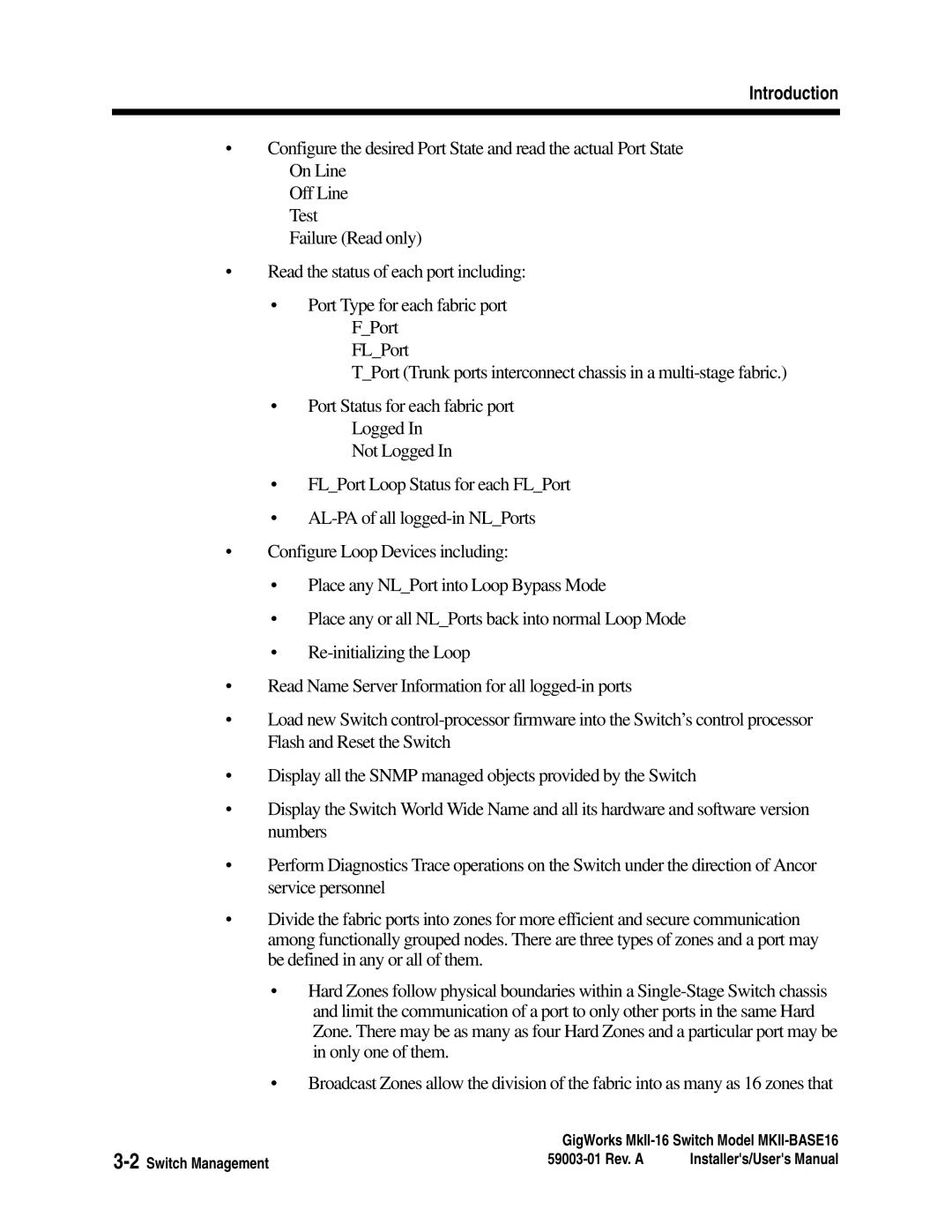 Q-Logic MKII-BASE16 user manual Introduction 