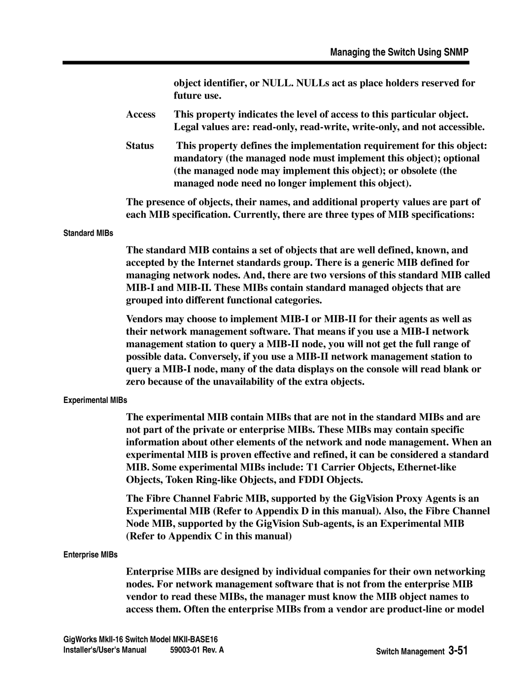 Q-Logic MKII-BASE16 user manual Future use 