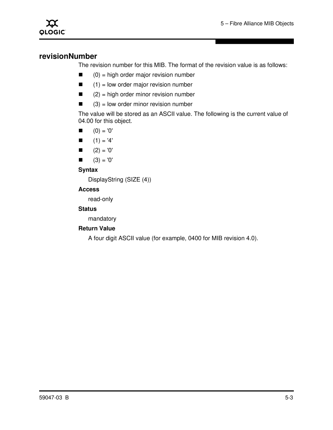 Q-Logic SANBOX2 manual RevisionNumber 