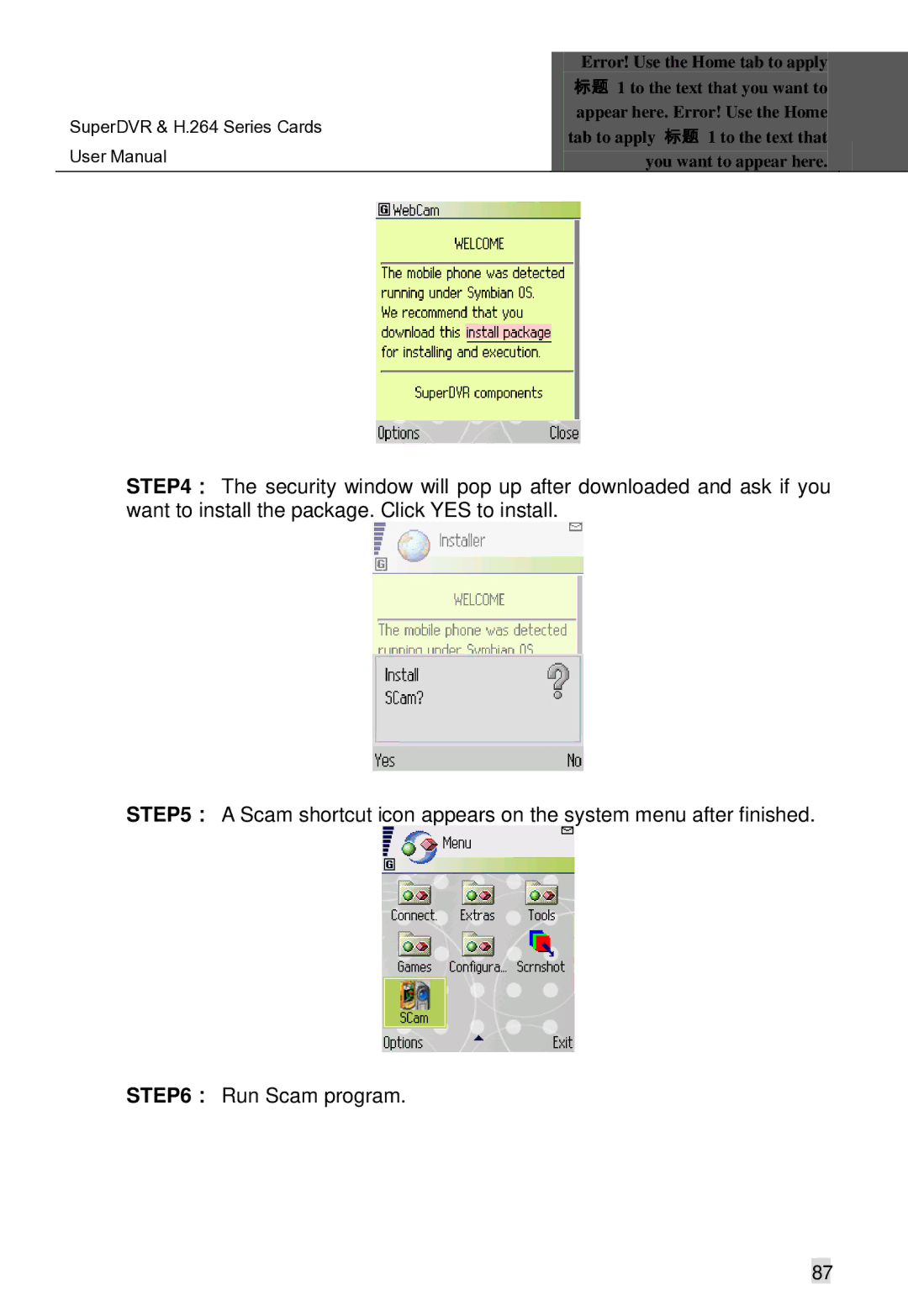 Q-See Computer Hardware manual SuperDVR & H.264 Series Cards 