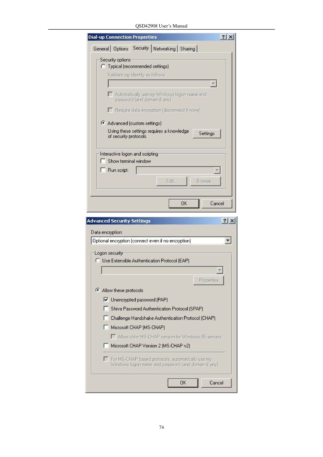 Q-See user manual QSD42908 User’s Manual 