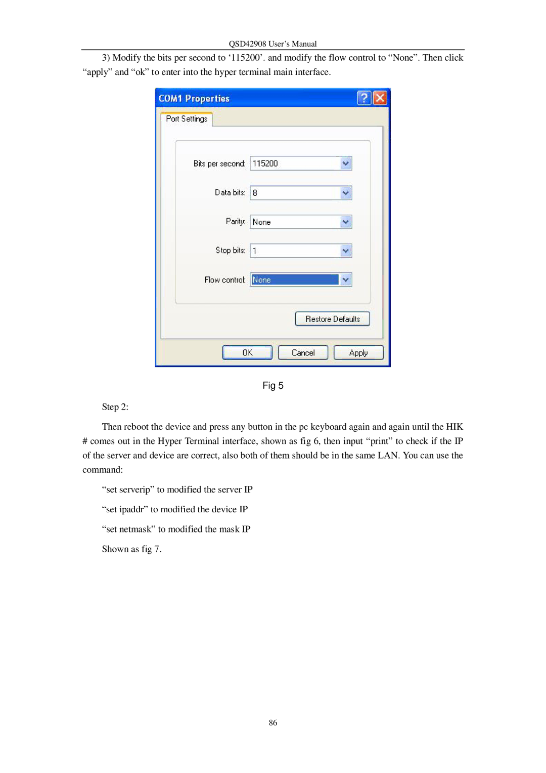 Q-See user manual QSD42908 User’s Manual 