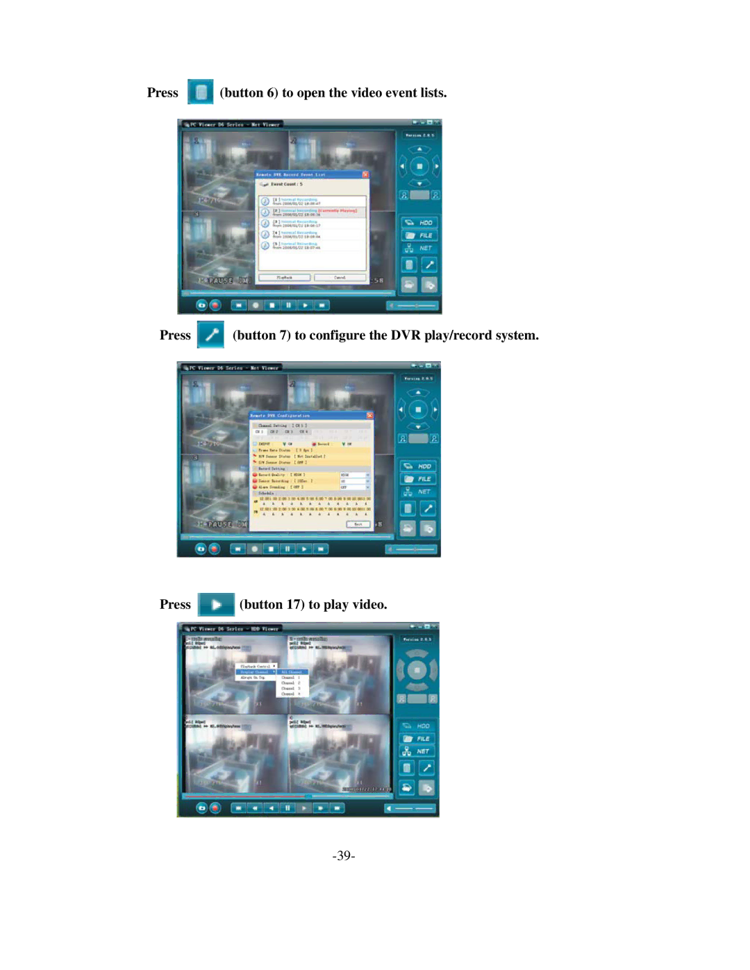 Q-See QSD6204 manual 