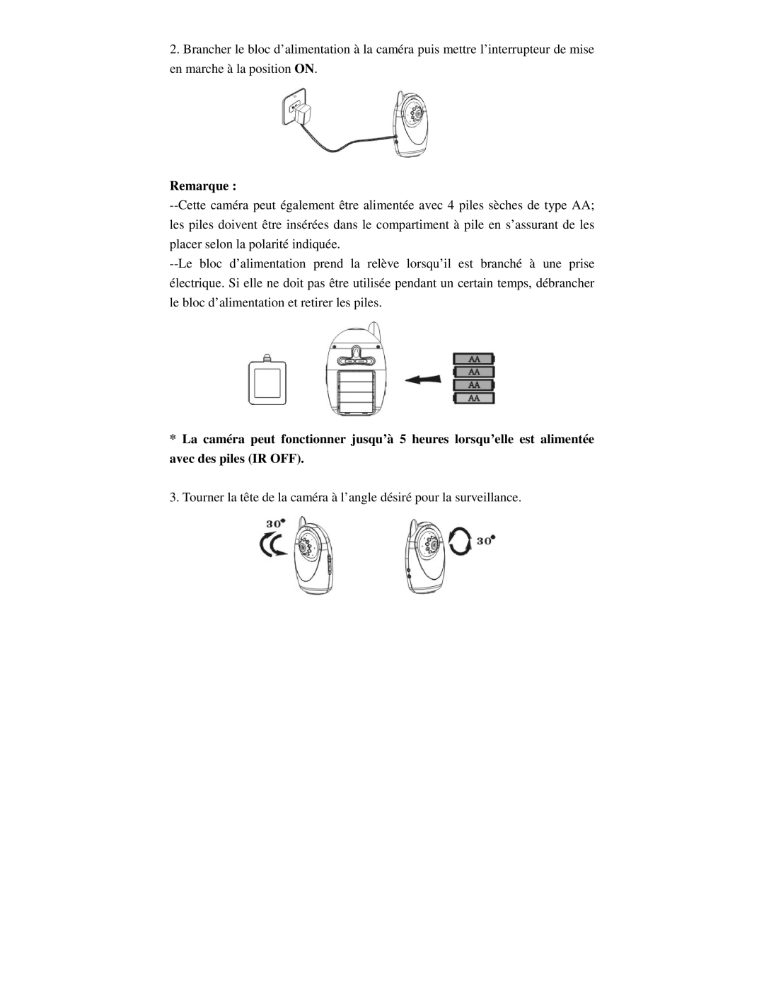 Q-See QSDB8209C manual Remarque 