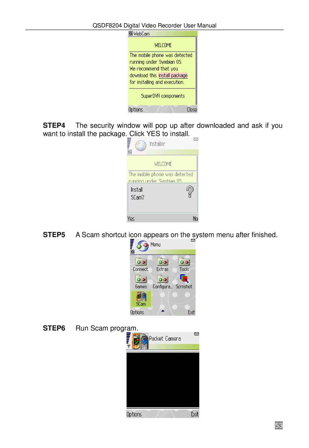 Q-See QSDF8204 user manual 