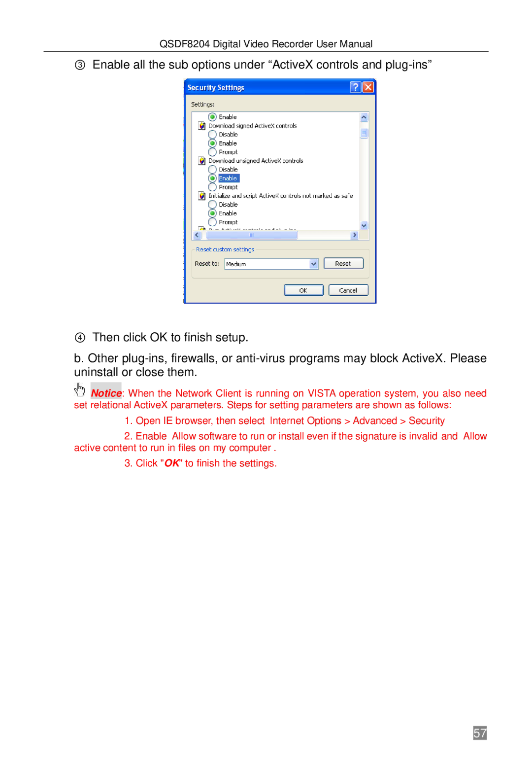 Q-See QSDF8204 user manual 