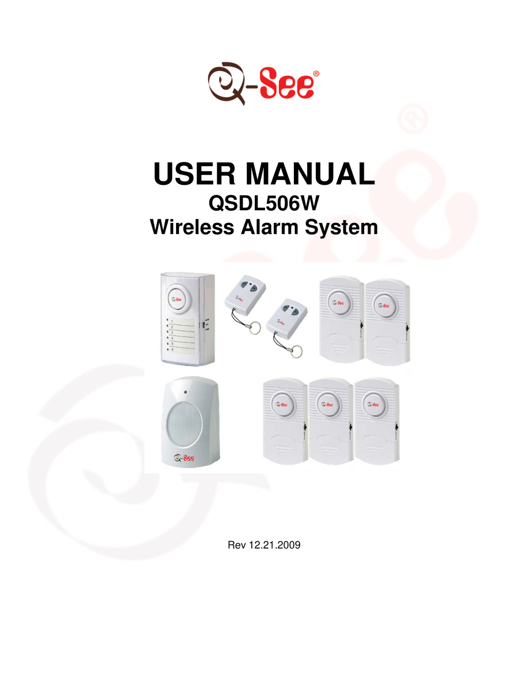 Q-See QSDL506W user manual 