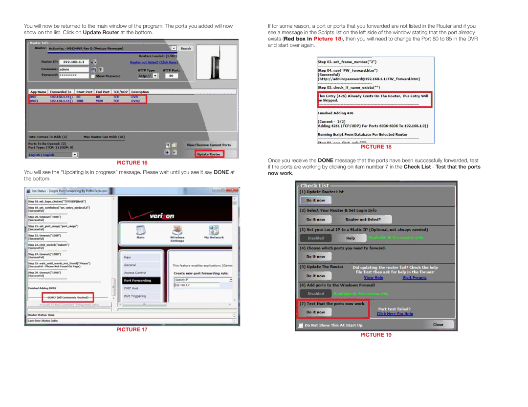 Q-See QR, QSDR, 9004 manual Picture 