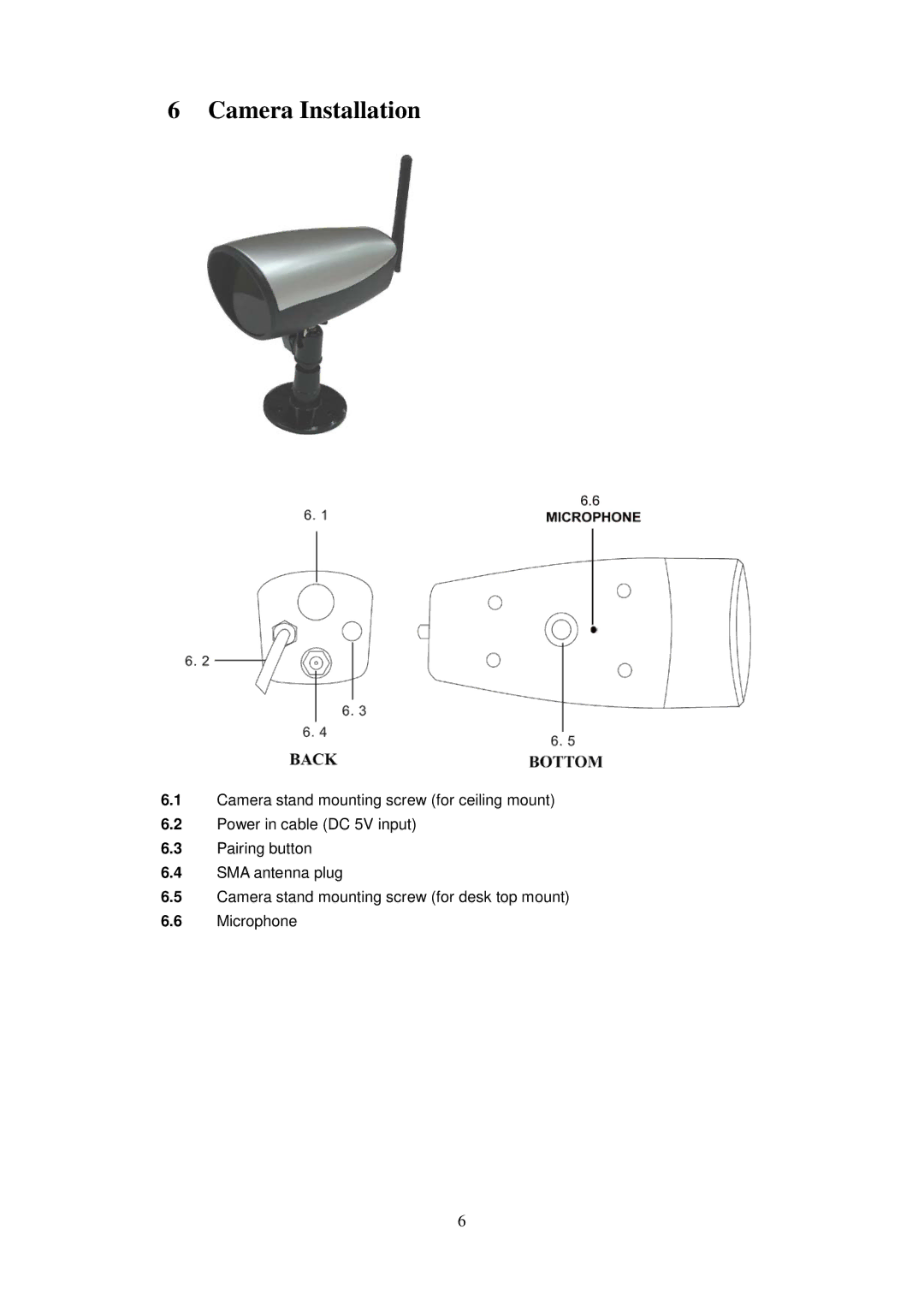 Q-See QSDT304C2 user manual Camera Installation 