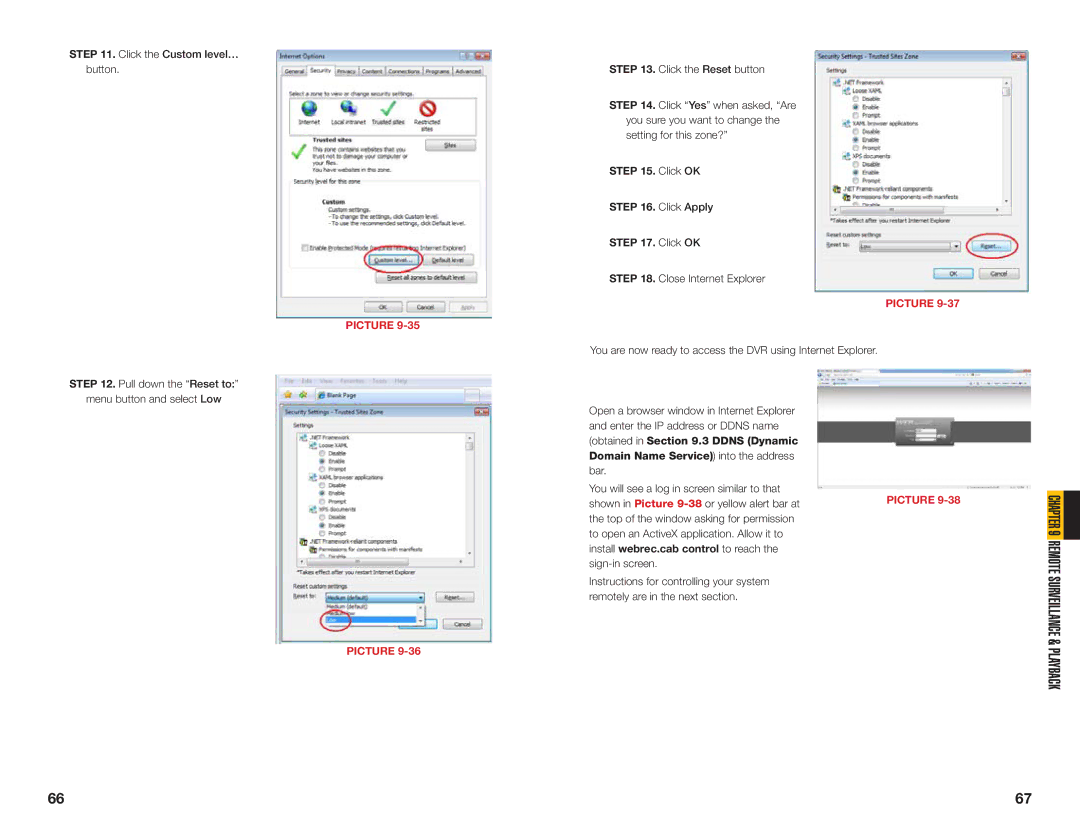 Q-See QSDT8PCDP, QSDT8PCRC, QSDT16PCRC Click OK, Obtained in .3 Ddns Dynamic, Domain Name Service into the address 