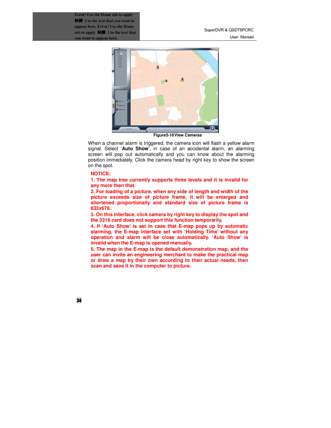 Q-See QSDT8PCRC manual View Cameras 