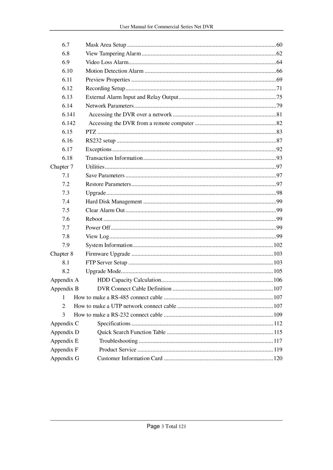 Q-See QSD42208, QSF2648016, QSF2648008, QSC26416, QSC26408 user manual 141 