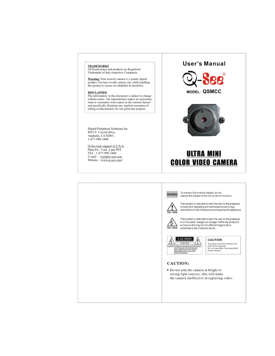 Q-See QSMCC manual 