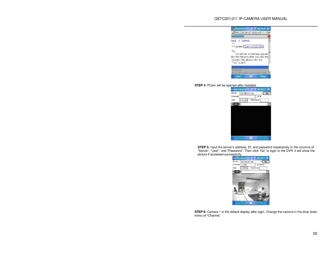 Q-See QSTC211, QSTC201 user manual 