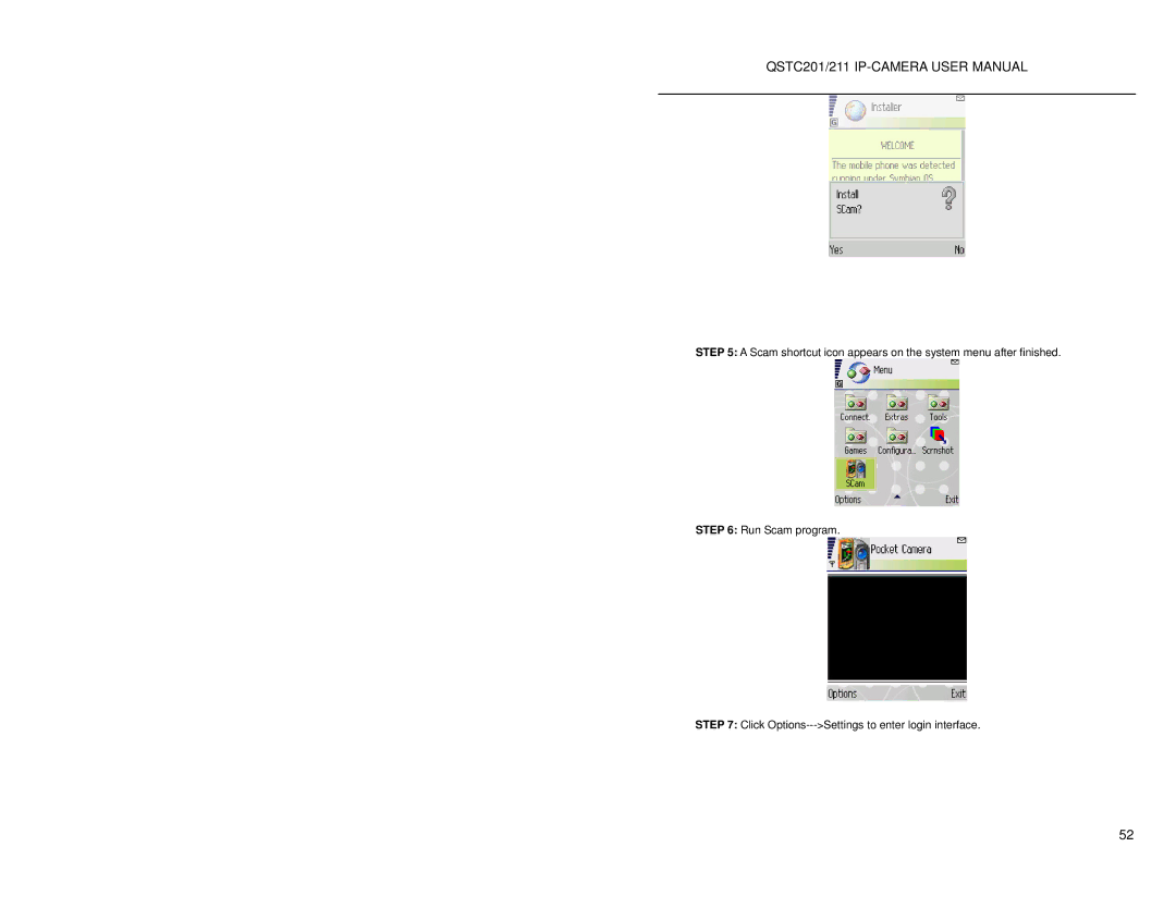 Q-See QSTC211, QSTC201 user manual 