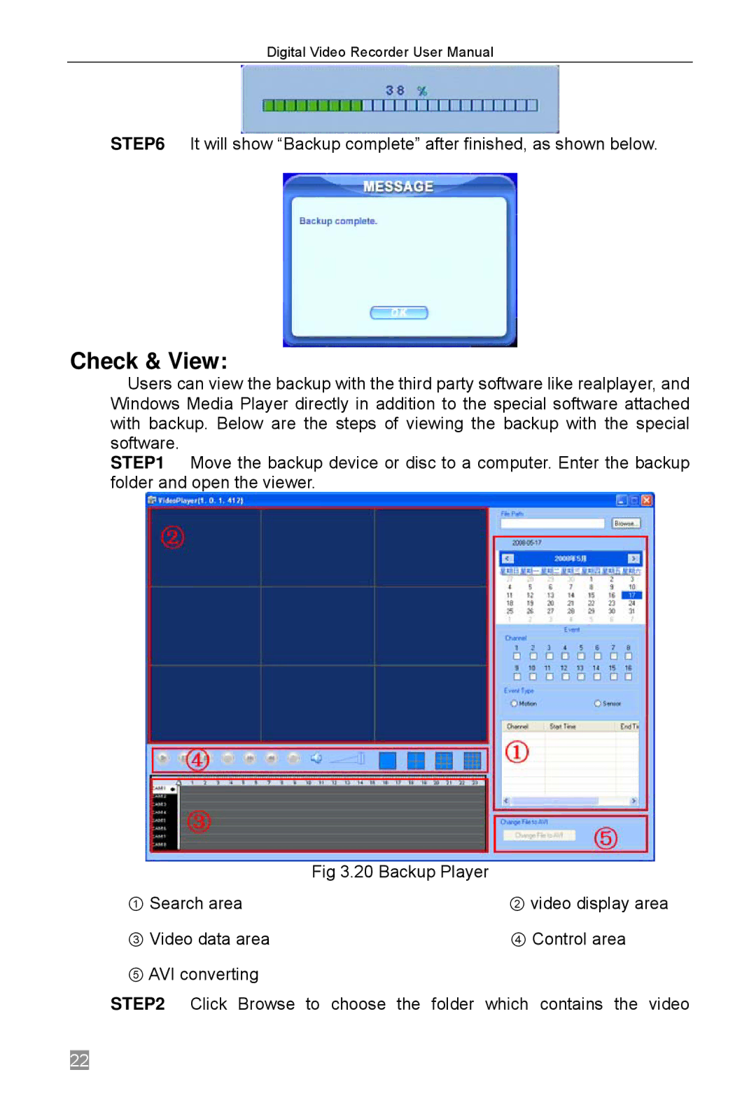 Q-See QSTD2404, QSTD2416, QSTD2408 user manual Check & View 