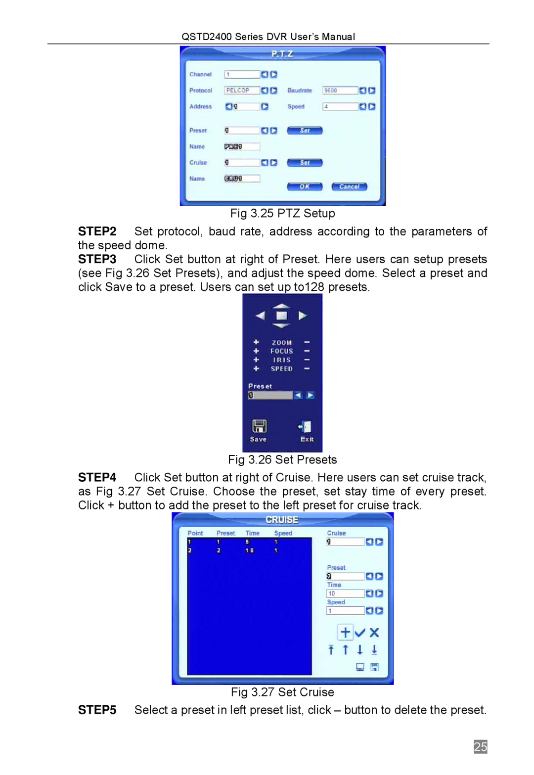 Q-See QSTD2404, QSTD2416, QSTD2408 user manual QSTD2400 Series DVR User’s Manual 