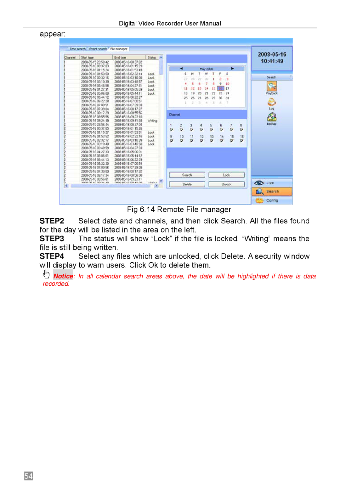 Q-See QSTD2408, QSTD2416, QSTD2404 user manual 