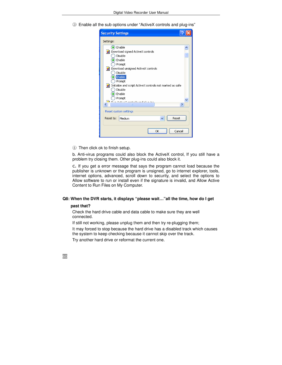 Q-See QSTD2408, QSTD2416, QSTD2404 user manual 