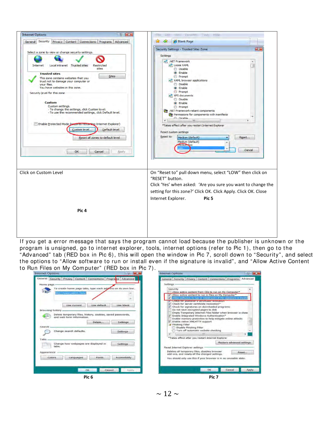 Q-See QT4 setup guide ~ 12 ~ 