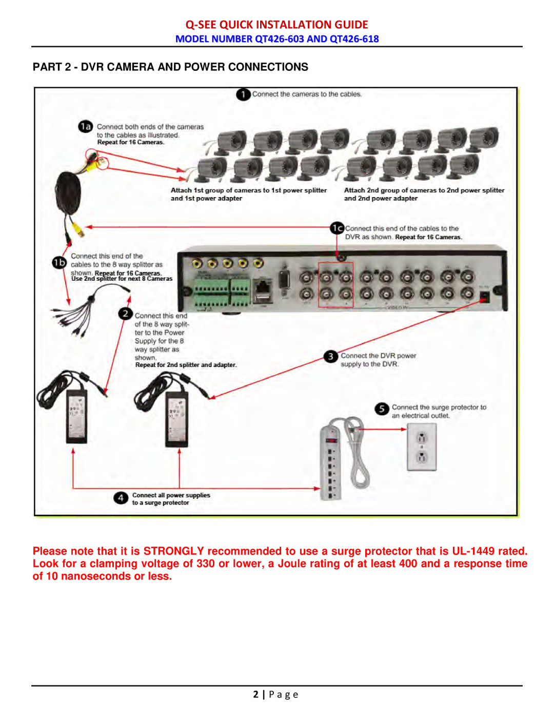 Q-See QT426-618http://data.owneriq.net/text/1/17c52e3d-8ac3-4130-b3b1-3a4b773817db.txt, QT426-603 manual 