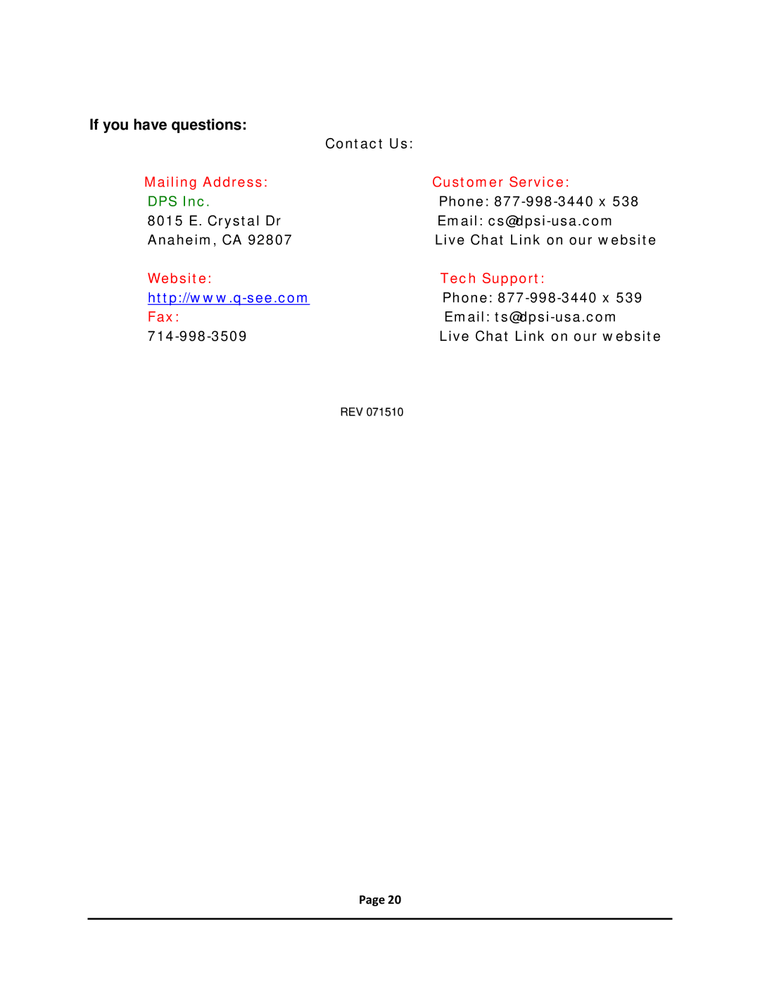 Q-See AND QSD2308/16 DVRS, QT5, QSDT setup guide If you have questions 