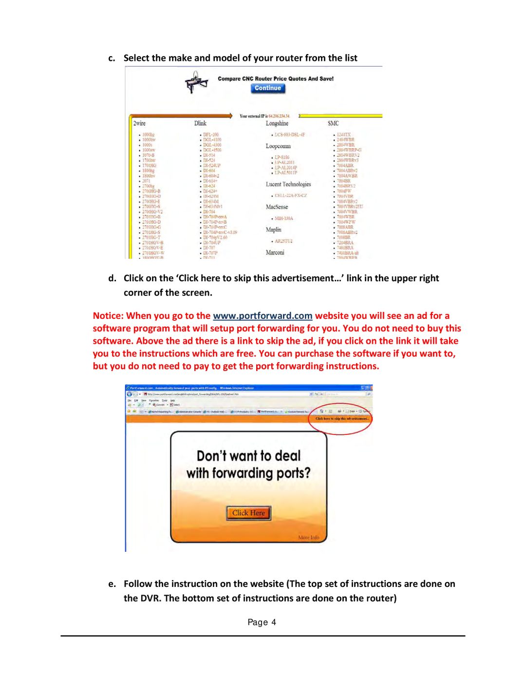 Q-See QT5, AND QSD2308/16 DVRS, QSDT setup guide 