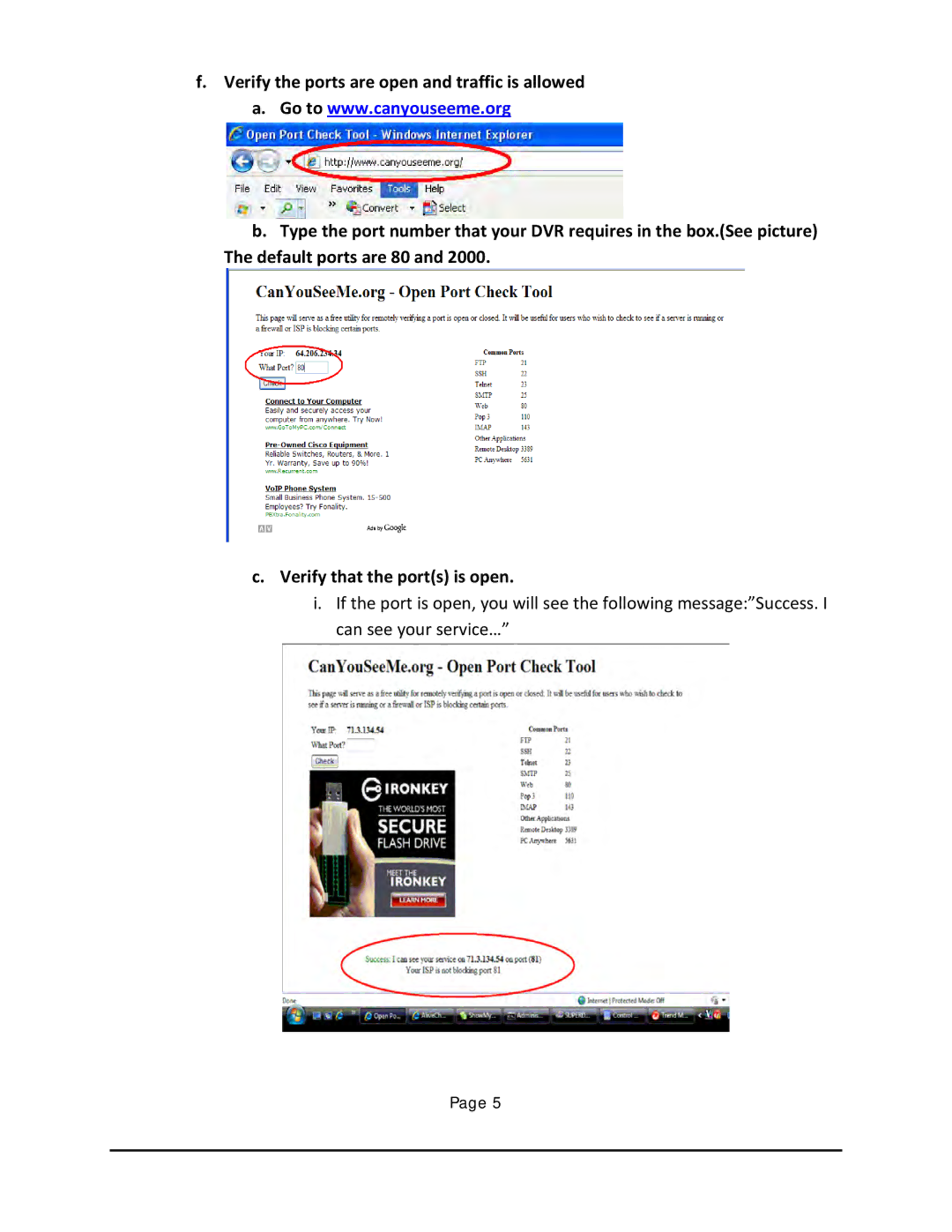 Q-See AND QSD2308/16 DVRS, QT5, QSDT setup guide 