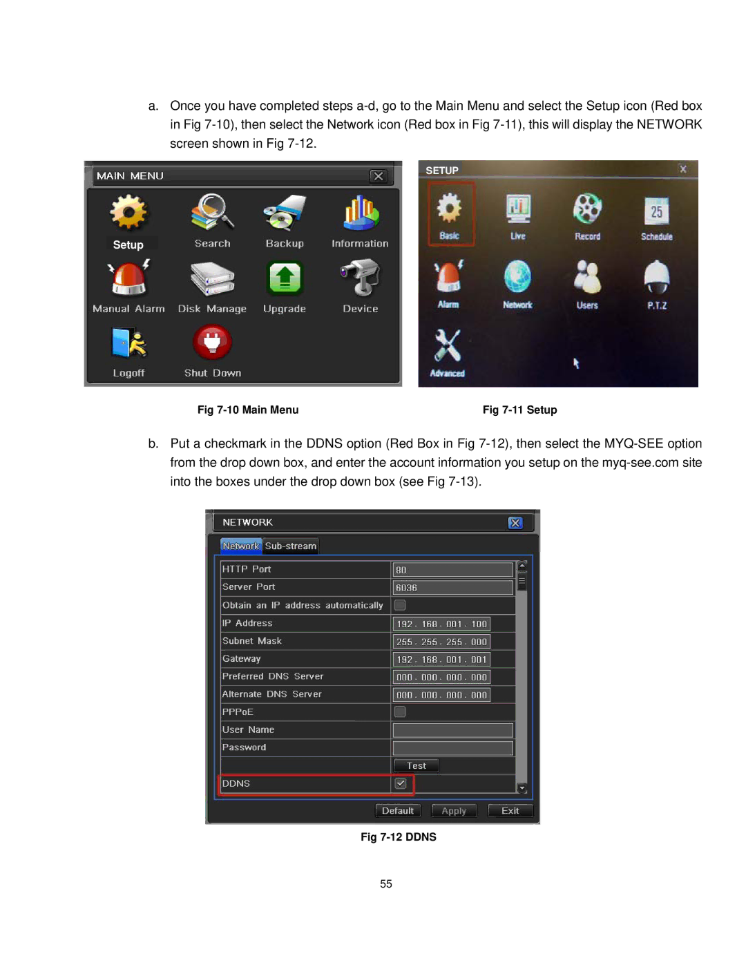 Q-See QT528 user manual Setup 