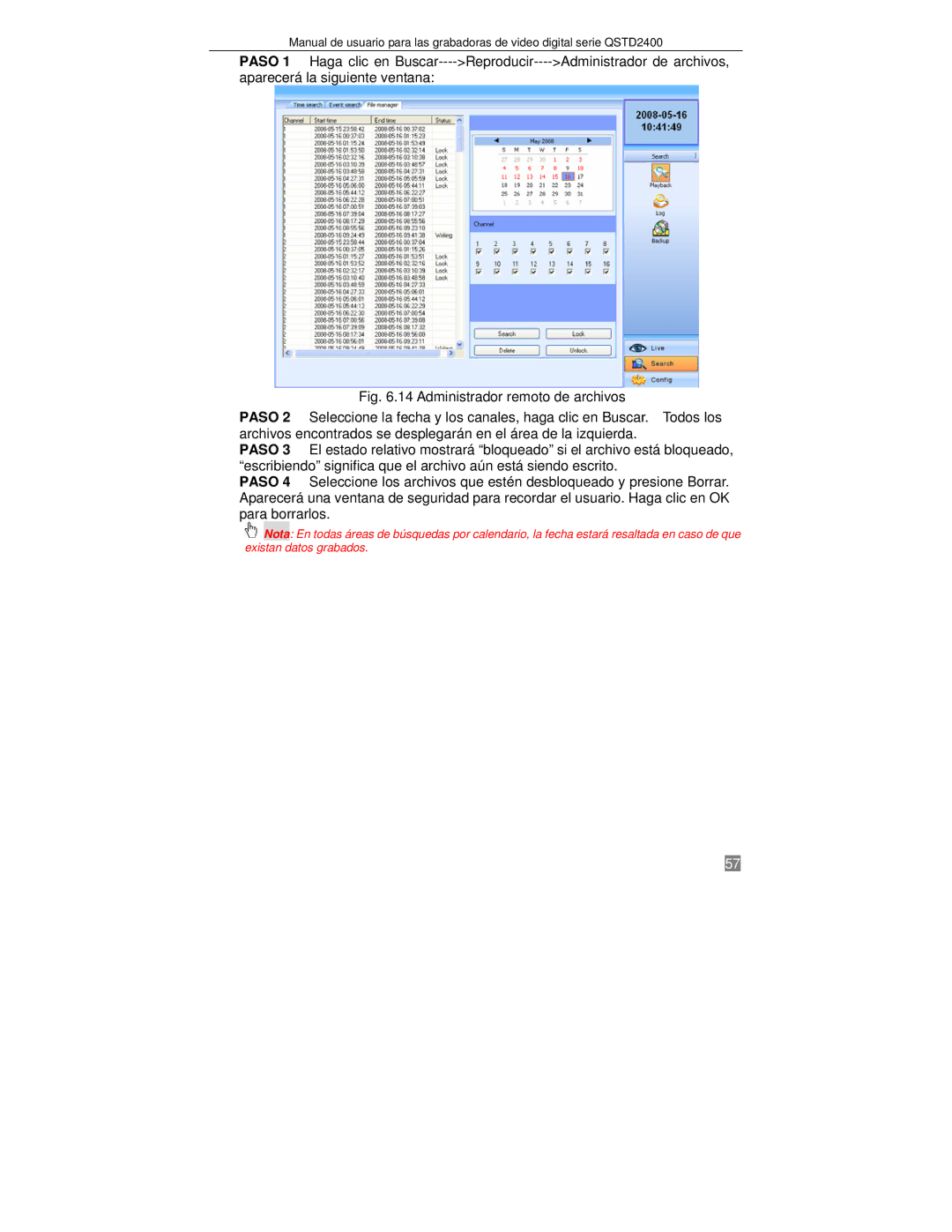 Q-See QTSD2408, QTSD2416, QTSD2404 manual 