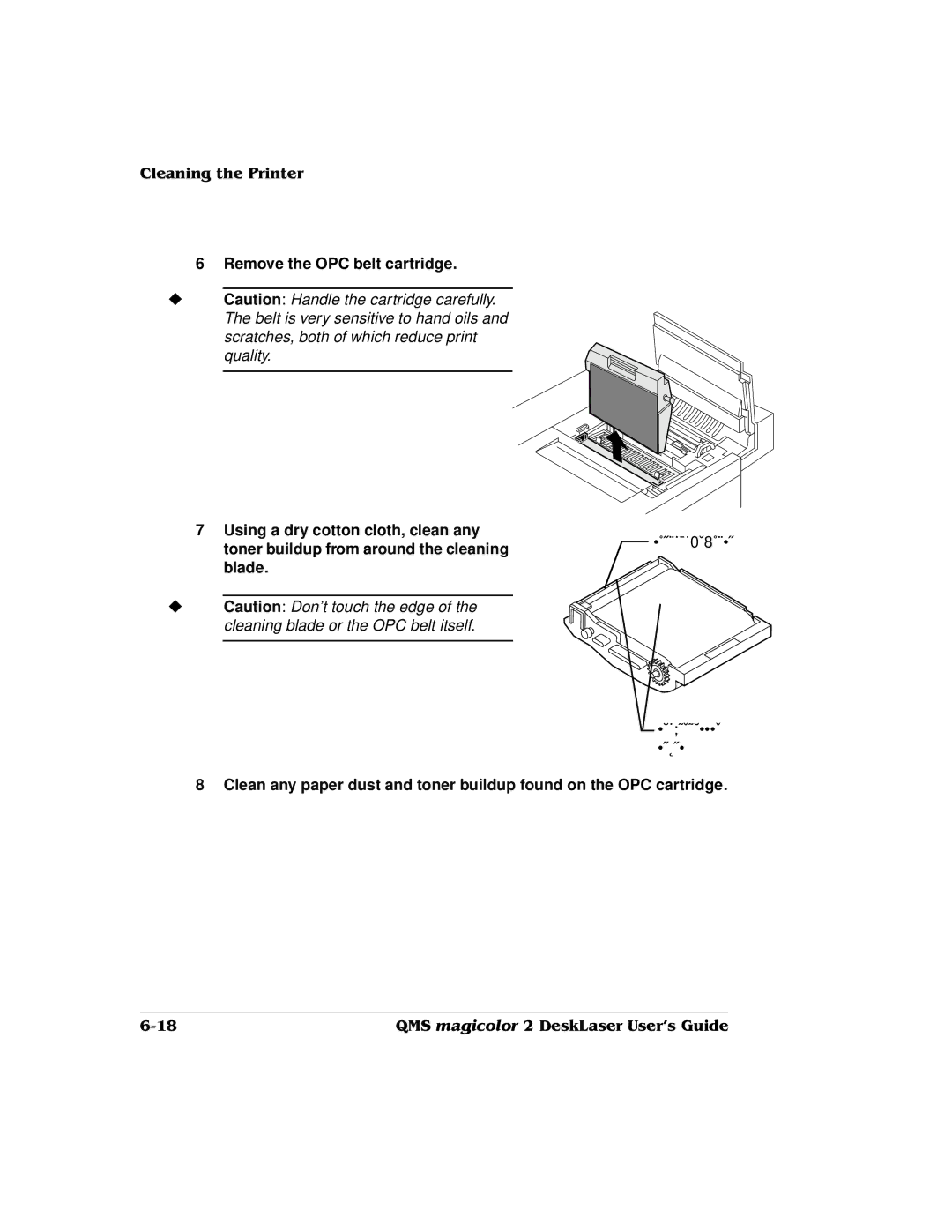 QMS 1800486-001C, QMS magicolor 2 DeskLaser manual 