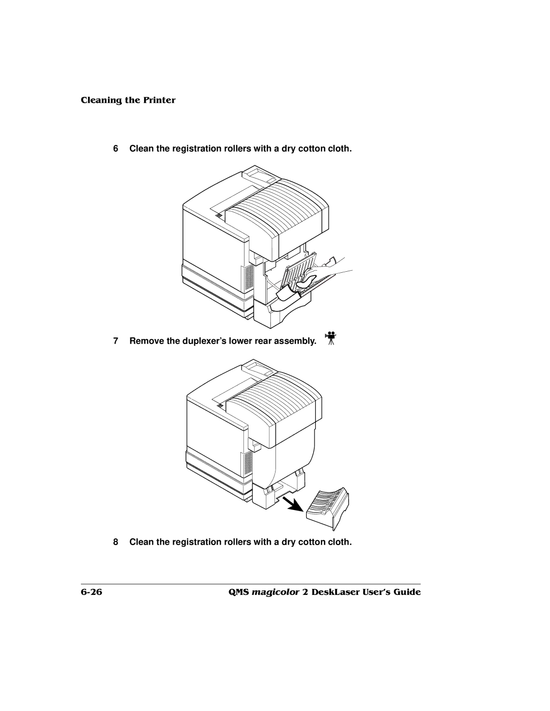 QMS 1800486-001C, QMS magicolor 2 DeskLaser manual 