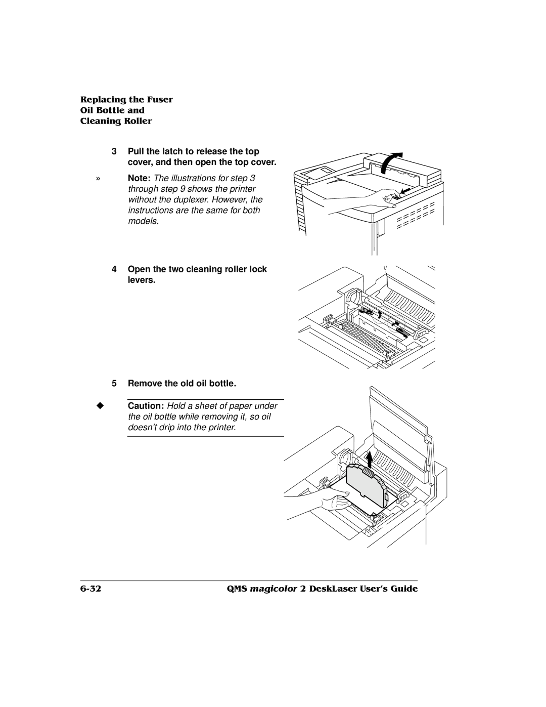 QMS 1800486-001C, QMS magicolor 2 DeskLaser manual #$= 