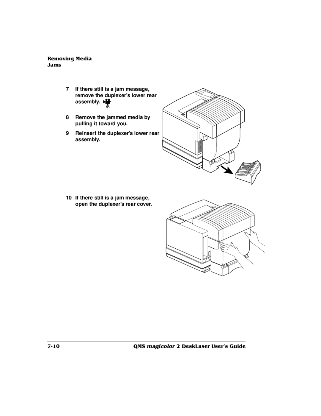 QMS 1800486-001C, QMS magicolor 2 DeskLaser manual 