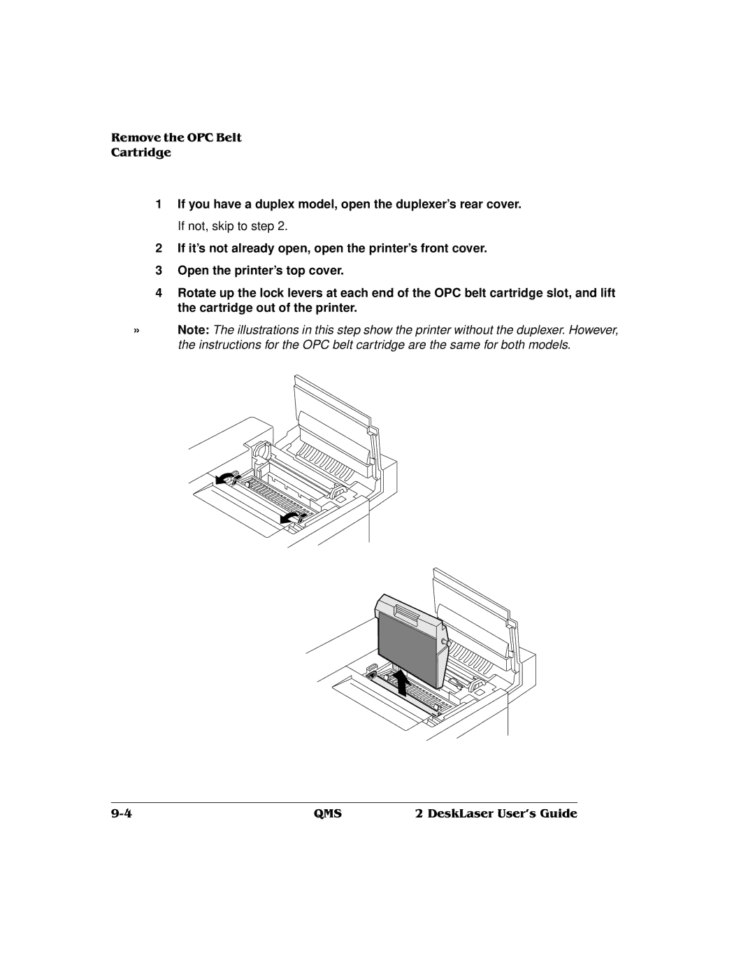 QMS 1800486-001C, QMS magicolor 2 DeskLaser manual 7 %$ 