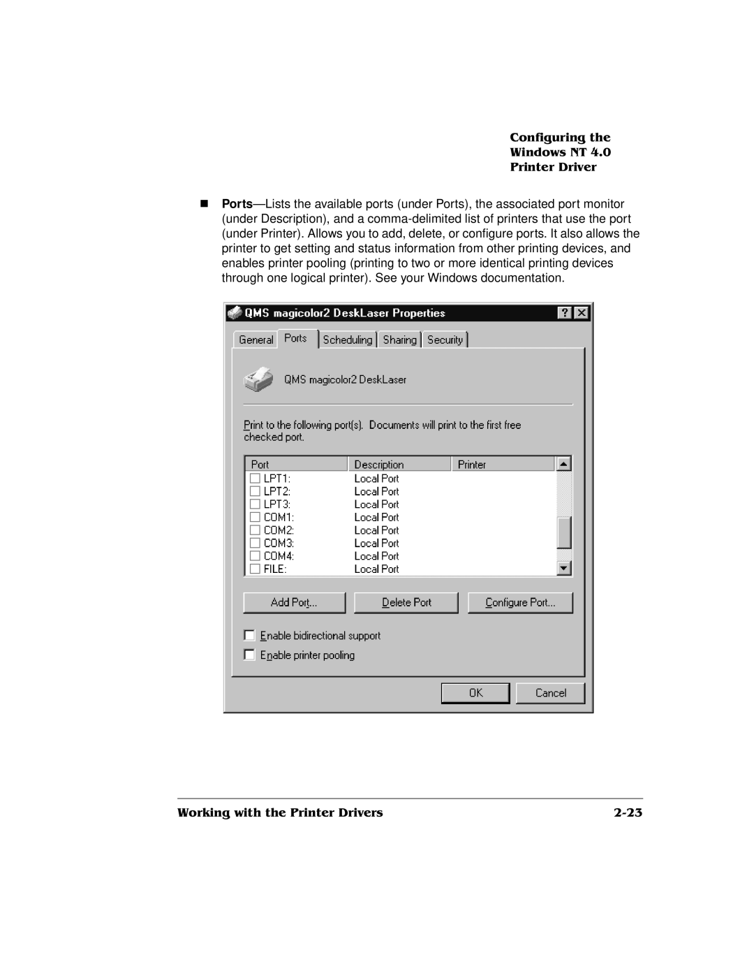 QMS QMS magicolor 2 DeskLaser, 1800486-001C manual 