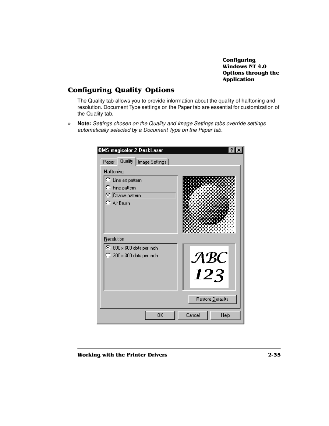 QMS QMS magicolor 2 DeskLaser, 1800486-001C manual 