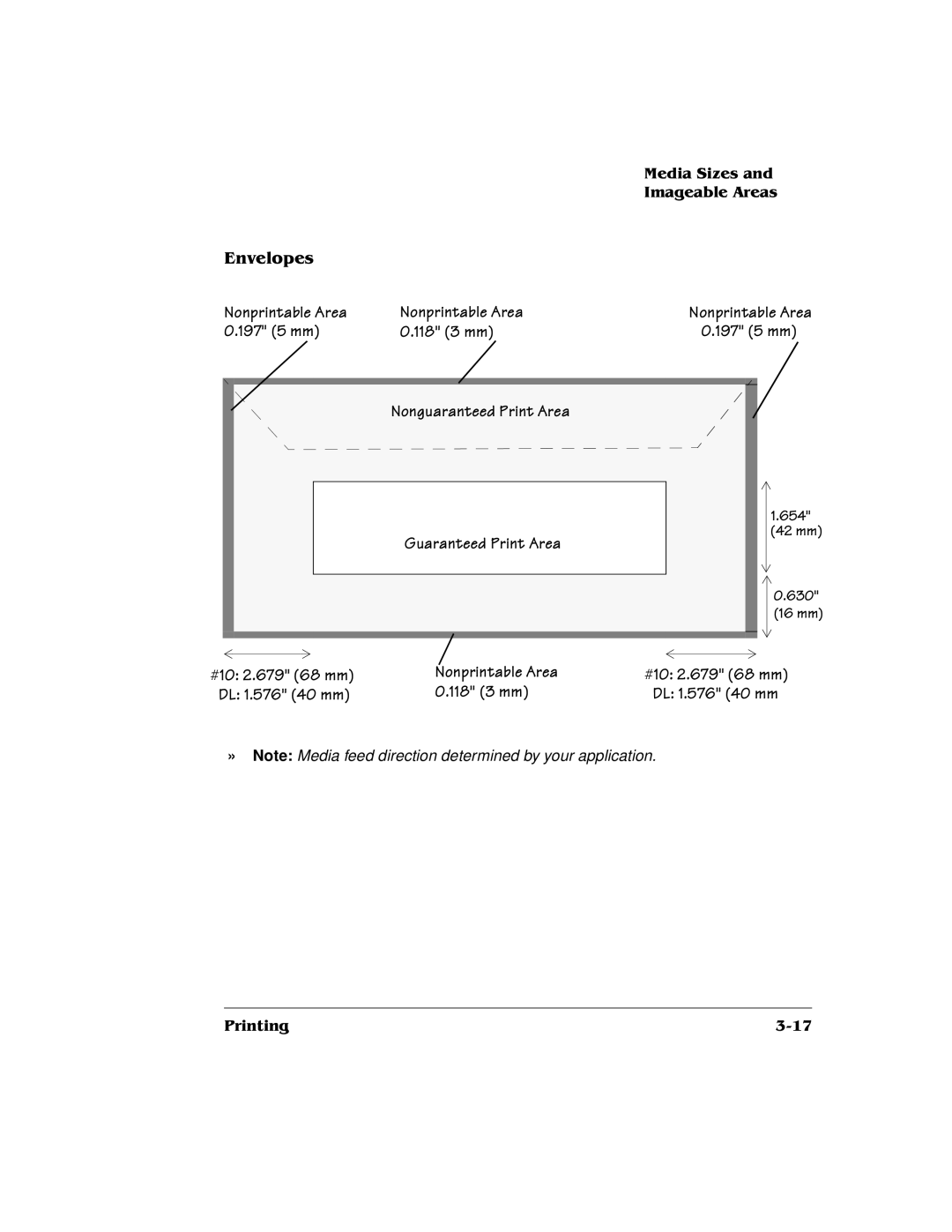 QMS QMS magicolor 2 DeskLaser, 1800486-001C manual » Note Media feed direction determined by your application 